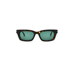 SAD Eyewear Ace Polarized Sunglasses in Tortoise Shell & Olive Lens