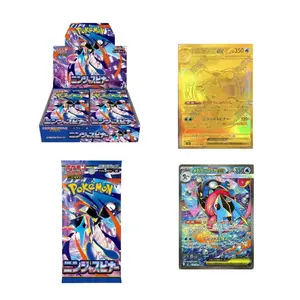 (Coupon) Pokemon Japanese Ninja Spinner Mega M4 Loose Packs Sealed From Official JP Pokemon Center Greninja