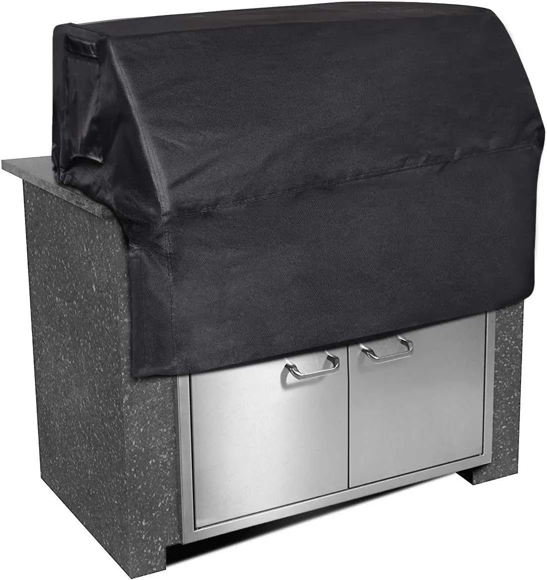 iCOVER Built-in Grill Cover 32 Inch, Heavy Duty Waterproof BBQ Grill Top Covers, Built in Grill Cover for Outdoor Grill, Outdoor Kitchen Bar DL260808A15