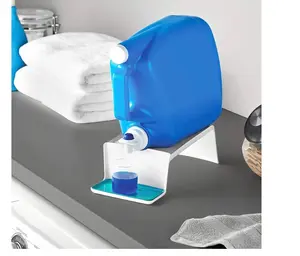 Sud Station - Angled Laundry Detergent Organizer - 5.8 x 12.7 inch - White
