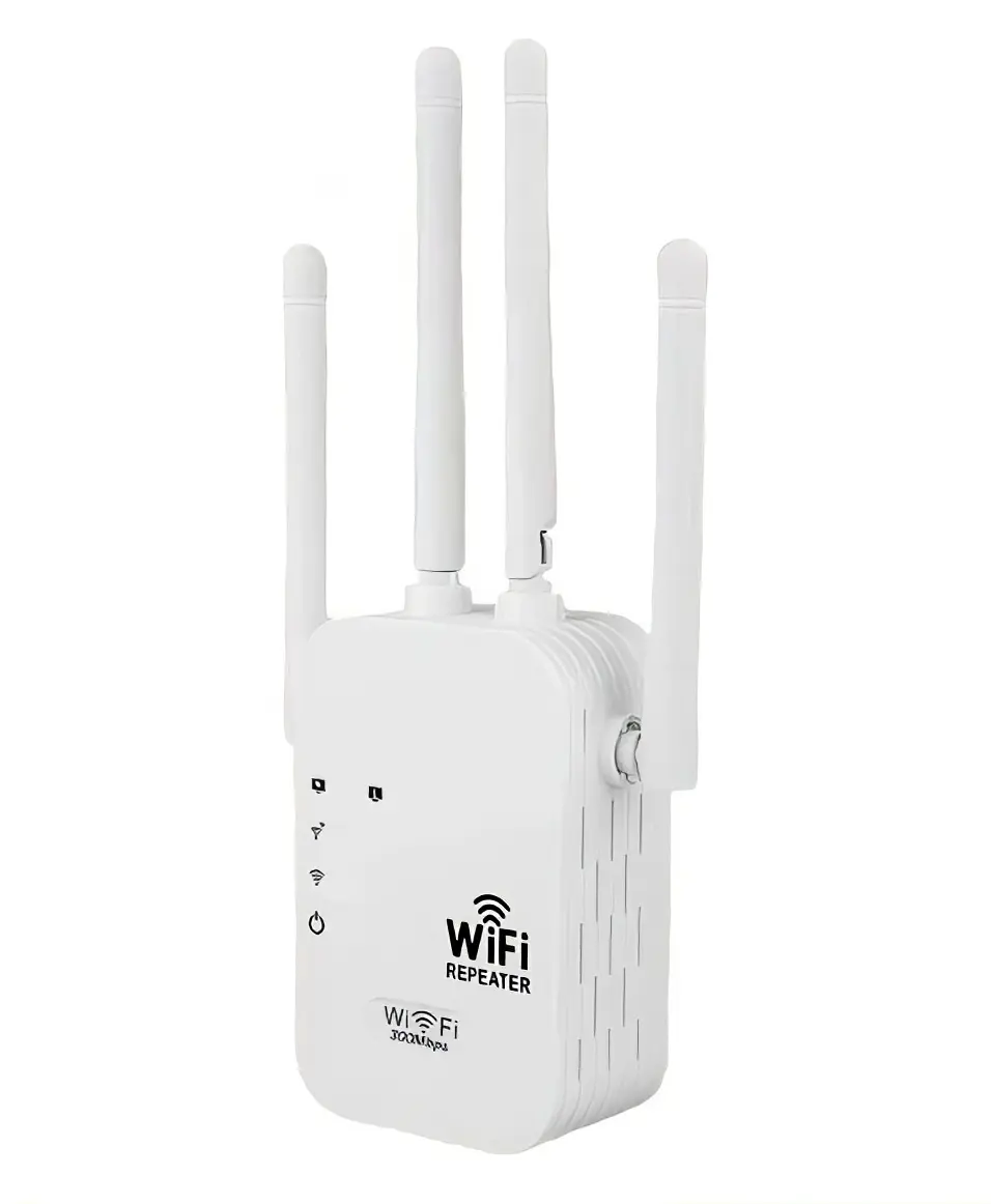 WiFi Repeater with 4 Antennas for Enhanced Signal Coverage and Reliable Connectivity
