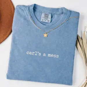 Carl's a Mess Comfort Colors T-Shirt, Summer Reality TV Gift