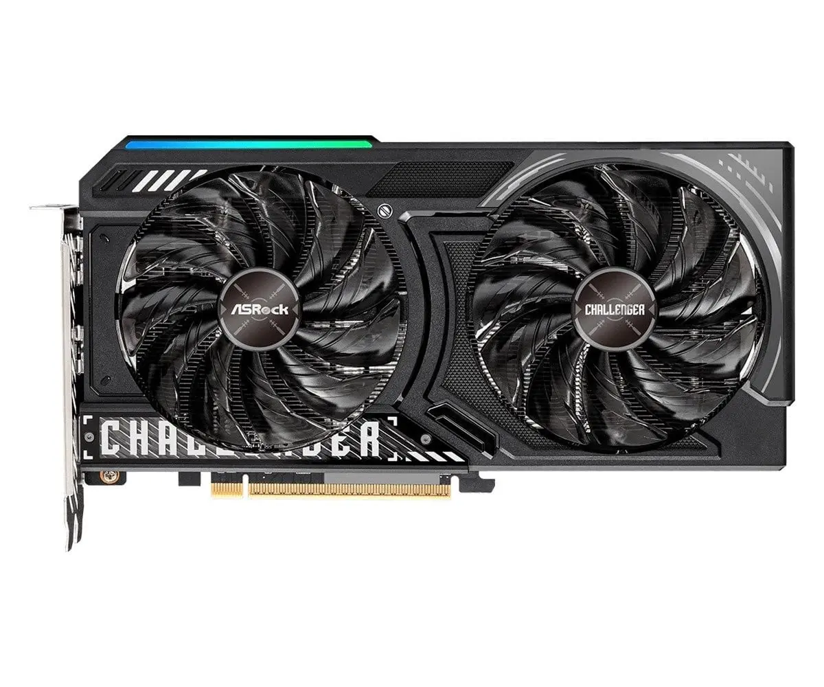 Asrock RX9060XT CL 16GO AMD Radeon RX 9060 XT Challenger 16GB OC 16GB GDDR6 PCI Express 5.0 x16 Graphics Card