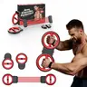 AKLUER 3-IN-1 Multifunctional Upper-Body Trainer (Arm Trainer-Spinning Rotator Burn Machine/ Forearm Trainer for Boxing/Resistance Bands with Handles)Detachable Portable, Flex Core Trainer, Chest & Arm Workout