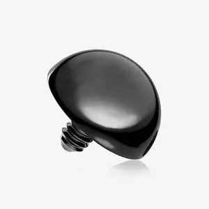 Implant Grade Titanium Blackline Internally Threaded Basic Dome Top Part