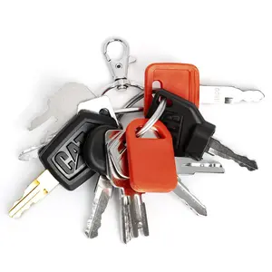 10 PCS Heavy Equipment Key Set, Construction Ignition Master Key Kit Compatible with John Deere Hitachi Case New Holland Bobcat JLG Komatsu Hyster Caterpillar and More