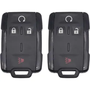 Replacement Key Fob Cover fit for Chevy Silverado Colorado GMC Sierra Canyon Keyless Entry Key Fob Shell