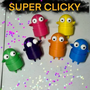 REPO Clicky Fidget Toy - Cute Character Design, Colorful, Fun Indoor Activity Item, Perfect for Kids and Adults