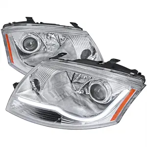 1999-2006 Audi TT LED Bar Projector Headlights (Chrome Housing/Clear Lens)