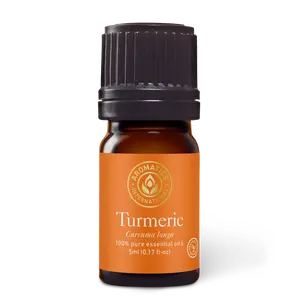Turmeric Essential Oil Aromatherapy Wellness Therapeutic Solution