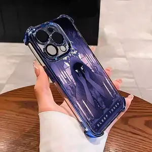 Sleep Token Worshippers Phone Case , Electroplated Cover with Airbag Shockproof Soft TPU Cover for iPhone 11 12 13 14 15 16 17 Pro Max Plus Air Samsung S26 S25 S24 S23 S22