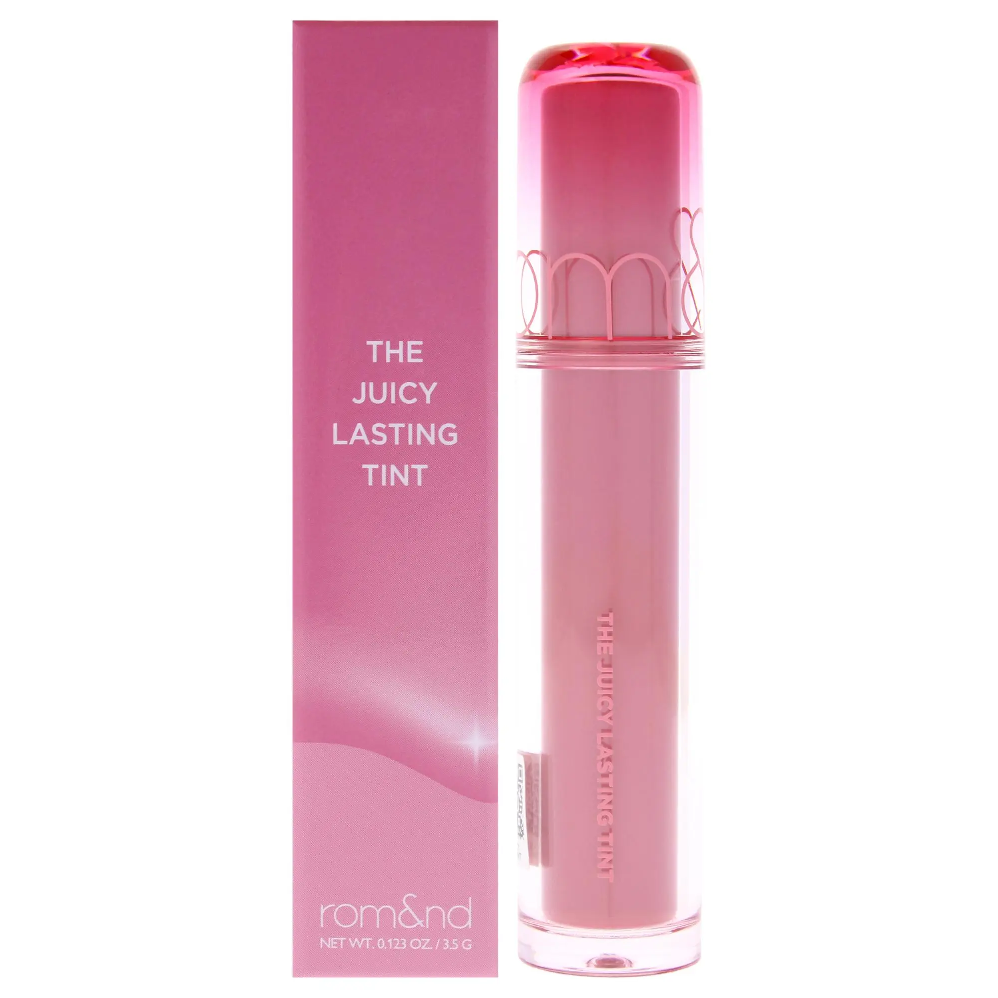 Women's Rom&nd The Juicy Lasting Tint - Compact Lip Makeup, Shade 03 Bare Grape, 0.12 oz