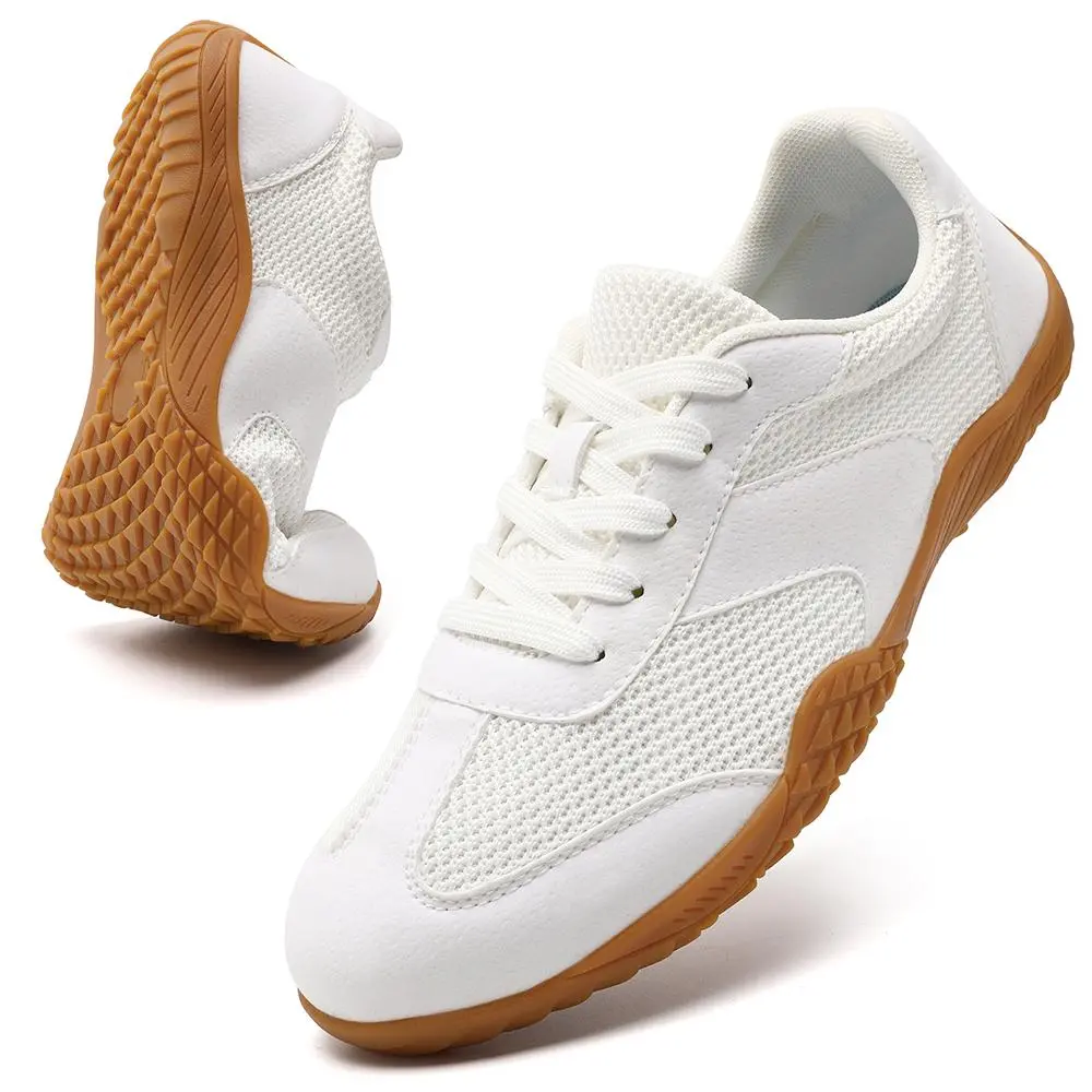 Men's Zero Drop Barefoot Shoes Slip On Walking Shoes Anti Slip Lightweight Mesh Minimalist Breathable Casual Sneakers tiktokshopbacktoschool