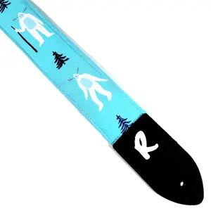 Yeti Guitar Strap - Abominable Snowman Guitar Straps - Barmanou Guitar Strap -
