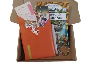 Basic book therapy box - paperback with coloring book and stickers