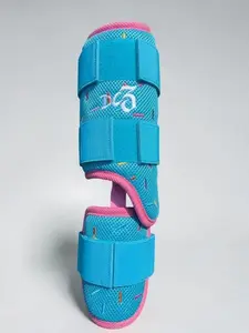 DC3 Sports Custom Blue Sprinkles Leg Guard Baseball or Softball Gear - Protective Gear