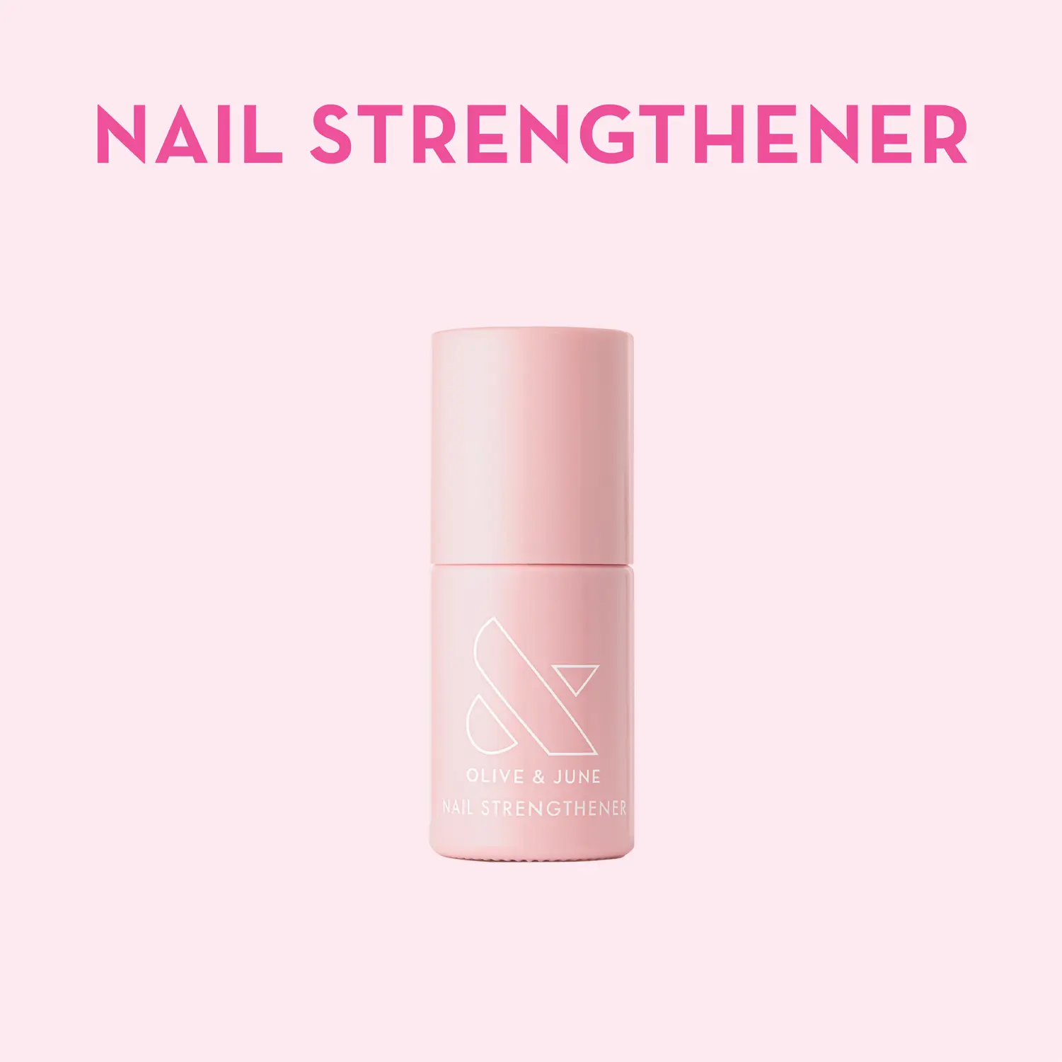Nail Strengthener Treatment with Bamboo Extract - Nail Care Polish Serum for Growth Support