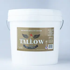 Bulk Grass-Fed Beef Tallow for Soap, Skincare & Candles | 2,8,16 lbs | Maker-Proven Quality