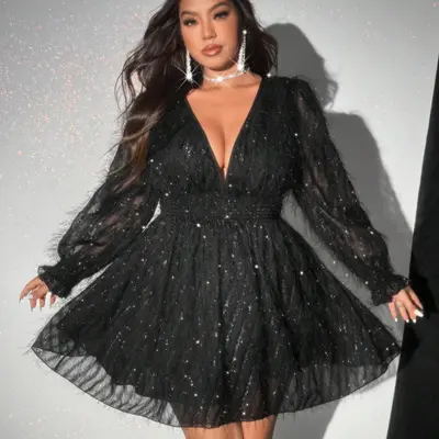 Short Plus Size Dresses Formal - TikTok Shop