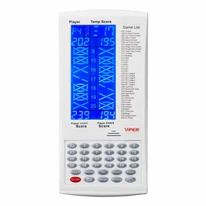 Viper 37-0128 ProScore Electronic Dart Scoreboard, White