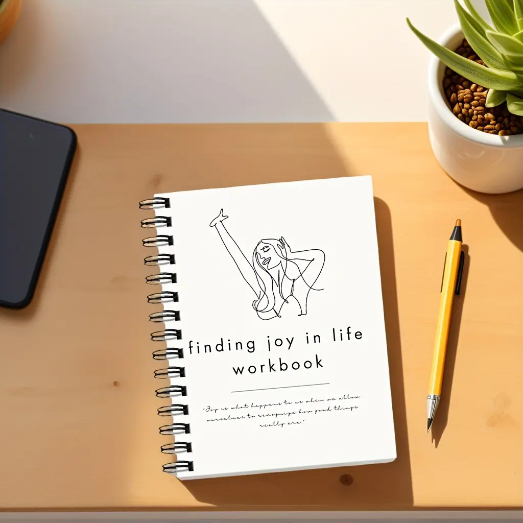 Happy Practice Notebook, Self-Care and Mental Health Diary, Guided Tips, Weekly Plans, Reflections, Cultivate Gratitude, Develop Happiness Habits, Stress Reduction, Wellness, Positive Thinking