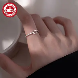 Elegant 925 Sterling Silver Adjustable Open Ring, 18K Golden Plated Rupert'S Tear Design, Hypoallergenic Vintage Style, Perfect for Daily Wear & Gift-Giving, Mardi Gras Day Special, All-Season Jewelry, Anti-Oxidation Packaging Included