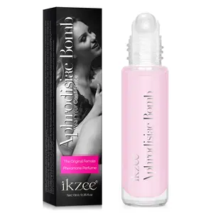 Ikzee Women's Perfume Roll-On 10ML, Elegant Floral Scents, Long-Lasting Fragrance, Suitable for Behind Ear, Neck, Collarbone, Wrist