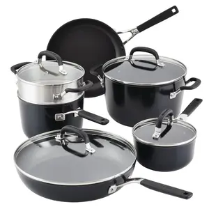 Hard-Anodized Nonstick 10-Piece Cookware Set