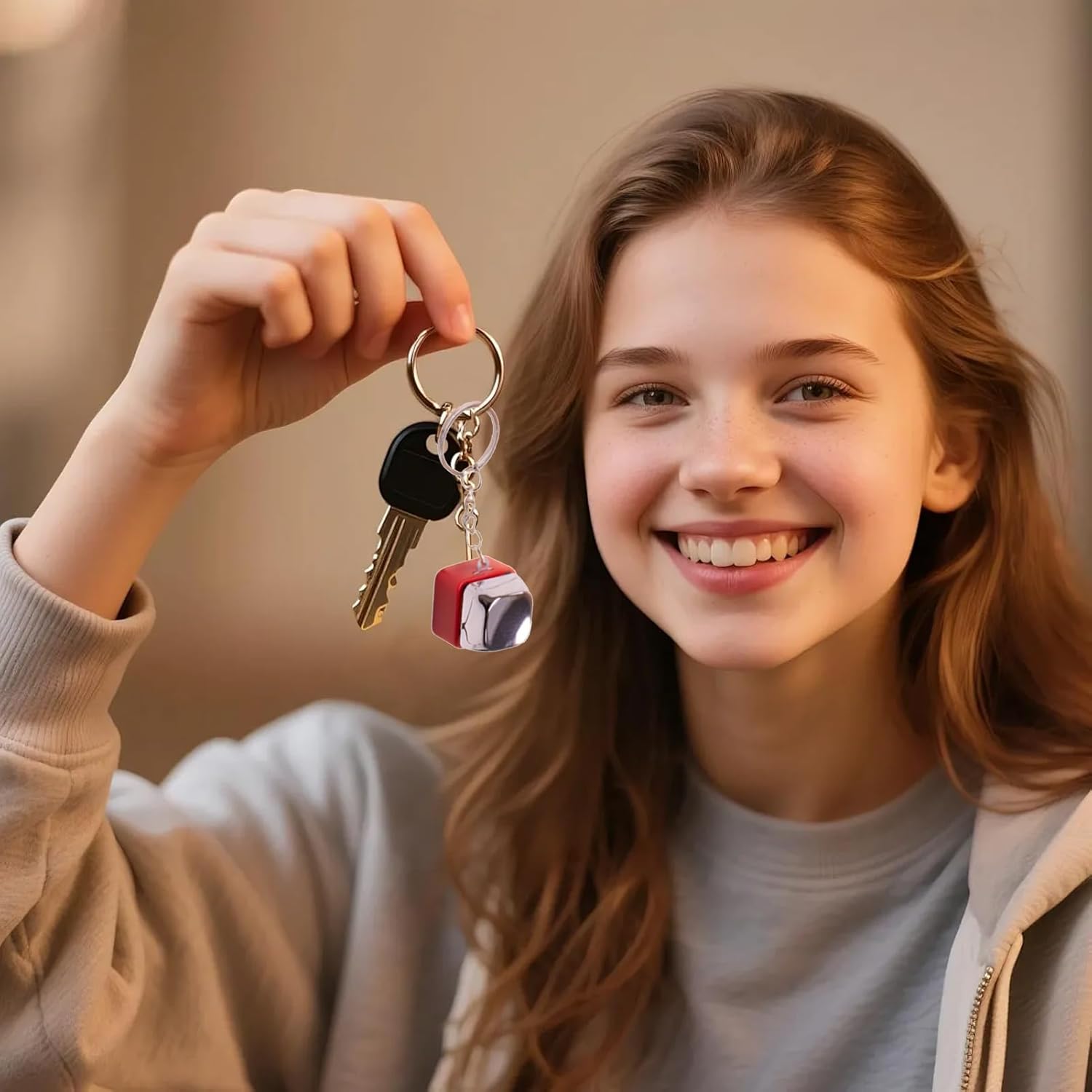 2026 New Mini Shock Keychain Prank Toy, Funny Compact Gag Gift for Friends, Portable Quick Jolt Prank Prop for Party Pranks, Jokes & Fun Gag Gadgets