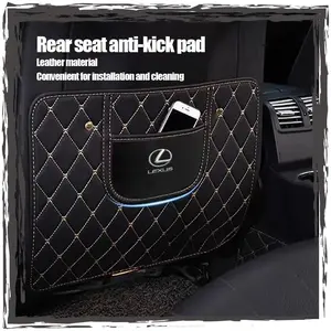 Rear protector for car fret leather safety seats  For Lexus ES300 RX330 RX300 GS300 IS250 IS200 CT200h NX RX