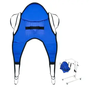 TikTokShopBlackFridayVEVOR Patient Lift Sling with Head Support Medium-Size U Shape Divided Leg Sling