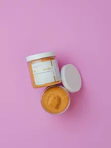 Golden Sunshine Babe Sugar Scrub - Real All-Natural Ingredients for Exfoliating, Renewing & Moisturizing Skin Body Care Cocoa