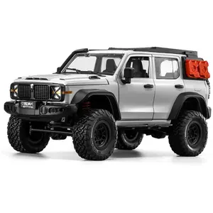 1/12 RC Rock Crawler 4WD, 2-Speed Off-Road RC Truck with LED Lights & Openable Doors RTR