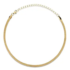 Chania Herringbone Anklet
