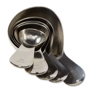 RSVP Set of 5 Teardrop Measuring Cups