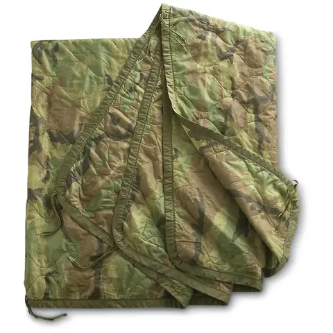 USGI M81 Woodland Poncho Liner/Woobie