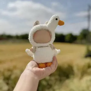 【Clothes only】Goose Plush Doll outfit clothing for 17cm labubu
