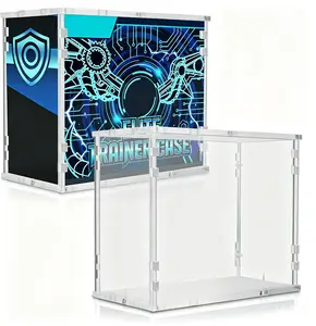 Your Sealed Collection Looks Better in a Crystal Clear Case – 5mm Acrylic ETB Protector with Magnetic Lid, UV Resistant Dustproof Display, Stackable Storage That Turns Your Shelf Into a Gallery Collector Cards Box