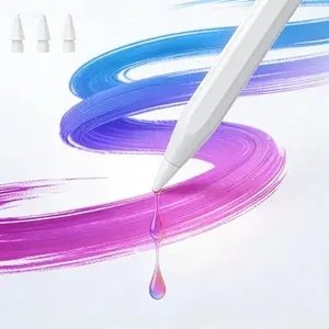 Stylus Pen for iPad | 2X Fast Charge Tilt Sensitivity Palm Rejection Pencil for 2018-2025 iPad Series