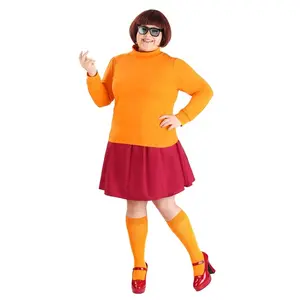 Classic Plus Size Scooby Doo Velma Costume