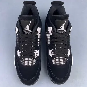 White Thunder Fashionable Classic sports shoes Outdoor running shoes Comfortable basketball shoes