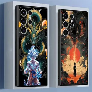 Soft Funda Back Anime Phone Cover Case for Samsung Galaxy S22 Plus S21 S26 FE S25 Ultra S24 S23 For iphone 17 16 15 14 13 12 11 17Air Plus Pro Promax