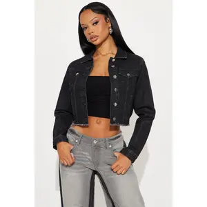 Not Your Father's Denim Jacket - Black Wash