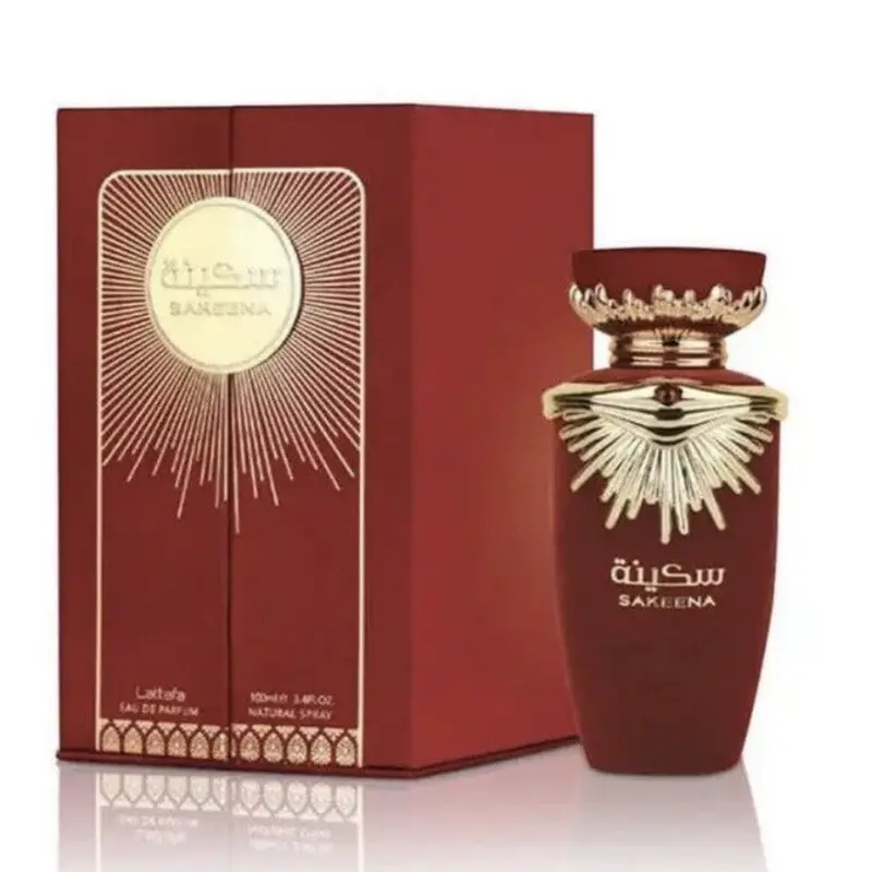 Lattafa Sakeena Eau De Parfum Spray 3.4 Ounce (Unisex)