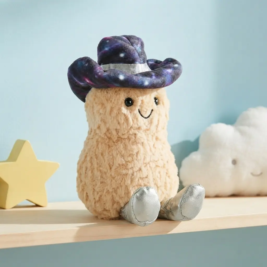 Jellycat Amuseables Peanut Space Rodeo Galaxy Explorer Collector Favorite Jellycat Amuseables Peanut Space Rodeo Galaxy Explorer Collector Favorite