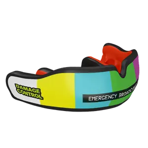Emergency Broadcast System Custom Mouthguard