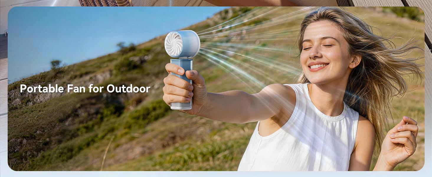 K75 Portable Shaking Fan, featuring an automatic 120-degree swivel function and 1-100 speed adjustment. This outdoor fan with a digital display and four-level LED lights is perfect for outdoor camping, hiking, beach outings and cruise trips. K75 Portable Shaking Fan, featuring an automatic 120-degree swivel function and 1-100 speed adjustment. This outdoor fan with a digital display and four-level LED lights is perfect for outdoor camping, hiking, beach outings and cruise trips.