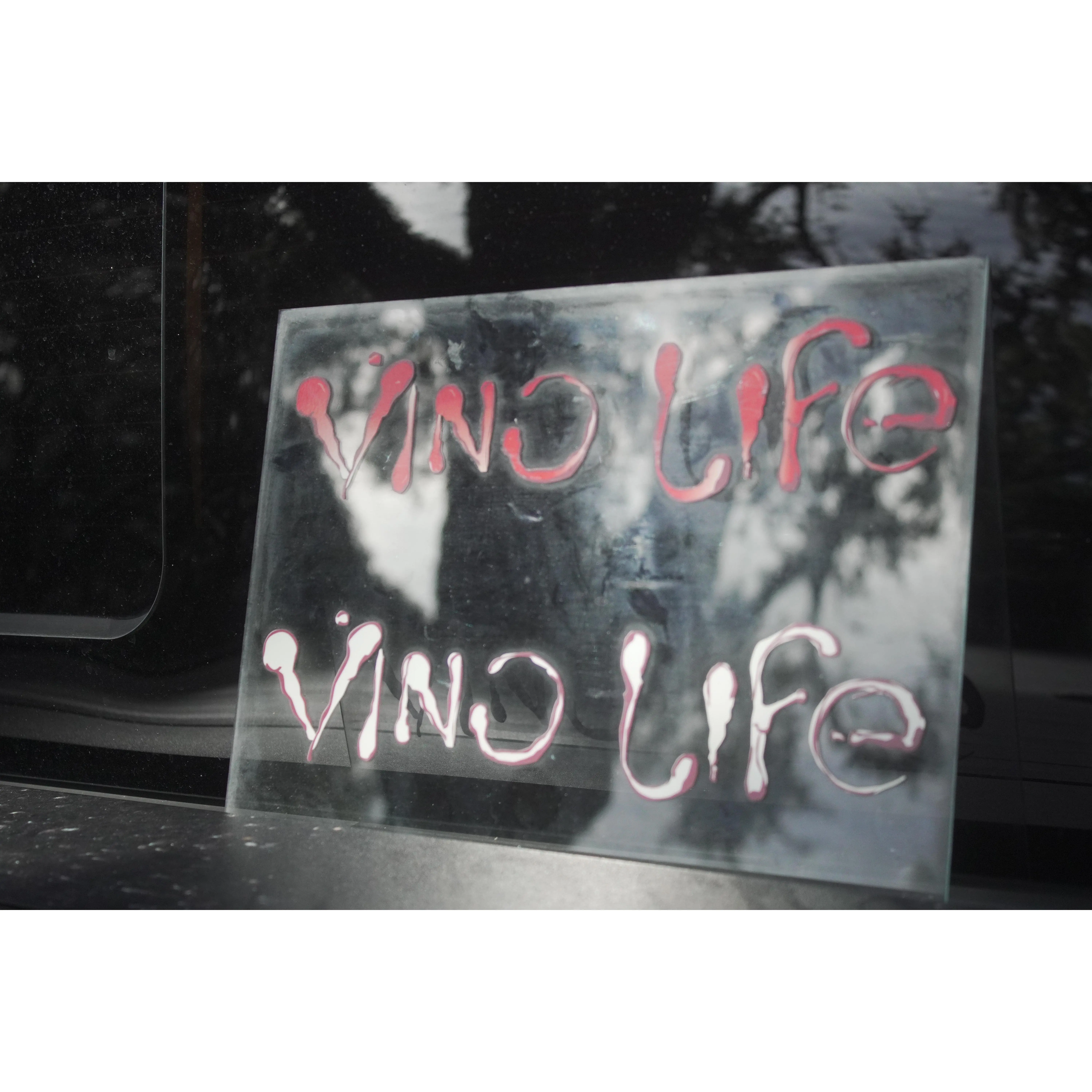 Vino Life Sticker Decal for Cars & Trucks - Classic Design, Ideal for Personalization and Home Decor, Wine & Food