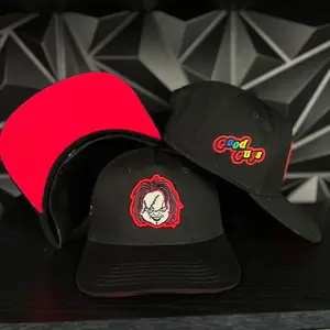 Good guys SnapBack hat- black/red