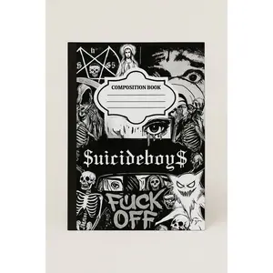 Traditional Marble Composition Notebook - Wide Ruled 7.5" x 9.75" for Notes & Journaling - 100 Sheets/200 Pages - Perfect for School & Office